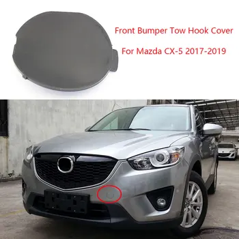 1 Бр. делото буксировочного кука предна броня за Mazda CX-5 2017 2018 2019 Накрайник за теглене на KDYH-50-A11 на основния цвят
