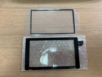 1 комплект за докосване на екрана на nintendo switch ns + пылезащитная гъба, двустранна залепваща стикер