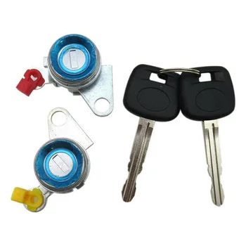 1 Чифт цилиндрични брави пред вратата с ключовете 69051-35070 69052-35070 за Toyota Tacoma 1995-2004