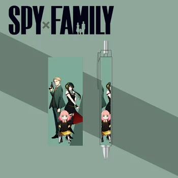 10 от Дръжки/лот Аниме Spy X Family гел писалка Ени Yor Bond Forger химикалки, моливи за писане