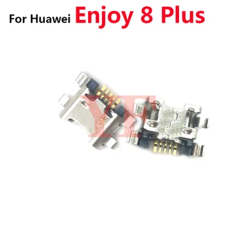 100 бр. За Huawei Enjoy Plus 8 9 9E 9S 8E Y8S Y7Pro Y5 Lite Y9 2019 Nova 3i Usb Докинг станция За Зареждане на Портове и конектори Жак Зарядно устройство