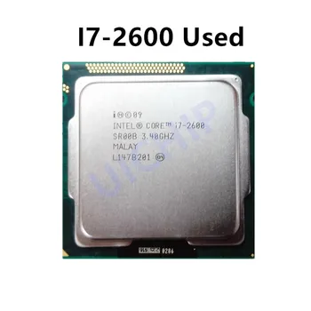 100% Оригинален четириядрен процесор Intel Core i7-2600 i7 2600 с честота 3,4 Ghz, процесор 8M 95W LGA 1155