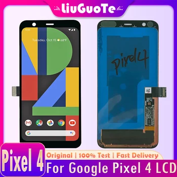 100% Тестван за LCD дисплей на Google Pixel 4 сензорен екран, цифров преобразувател в събирането, смяна на LCD дисплея на LCD дисплея Google Pixel4
