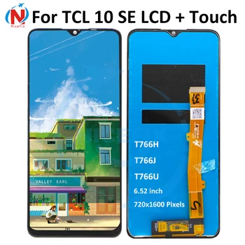 100% тествани Оригинален LCD дисплей За TCL 10 SE T766H T766J T766U СЪС сензорен Панел и Цифров Преобразувател на Екрана В Събирането На TCL 10SE display