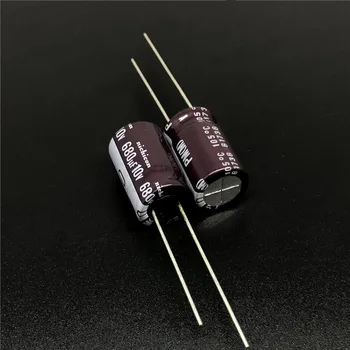 10шт/100шт 680 icf 10 В NICHICON PM Серия 10x16 мм 10v680 icf Сверхнизкий импеданс Издръжливи Алуминиеви електролитни кондензатори