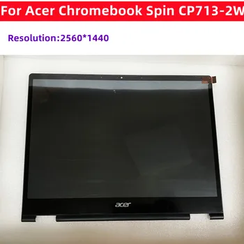 13,5-инчов За Acer Chromebook серията Spin 713 CP713-2W LCD сензорен дисплей и цифров преобразувател в събирането на QHD 2256X1504 40 eDP контакти