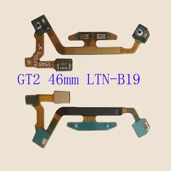 1бр Бутон за включване-Изключване на Захранването Страничен Клавиш за Увеличаване-Намаляване на Звука Гъвкав Кабел Лента За Huawei Watch GT 2 GT2 LTN-B19 DAN-B19 42 мм и 46 мм