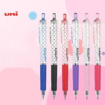 1бр Японската гел химикалка UNI UMN-138s в грах ограничен цвят, водна писалка за пресата, по-голям капацитет, работа на смени химикалка за подпис с фитил 0,38 мм