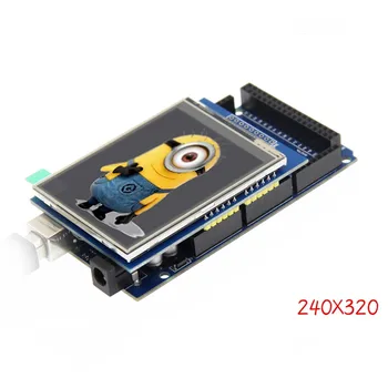 2,8-инчов сензорен модул на дисплея Drive IC HX8347 320 *240 TFT LCD сензорен екран може да бъде директно включен в UNO Mega2560