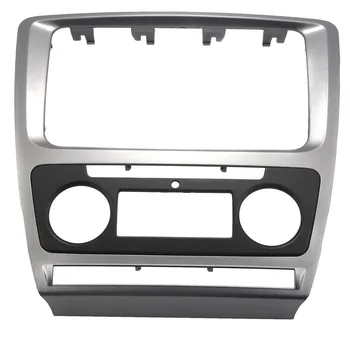 2 Din радио панел за Skoda Octavia стерео аудио панел Монтажен комплект за арматурното табло, адаптер за довършителни работи на дограма