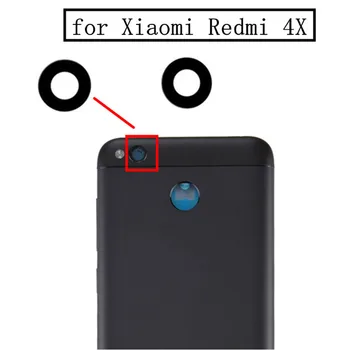 2 бр./лот за Xiaomi Redmi 4X Задната Камера Стъклен обектив с Лепило Основната Камера Стъклен Обектив за Xiaomi Redmi 4X Резервни Части