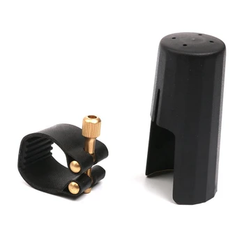 2 Пластмасови капачка за струйници Clarinets с полиуретанова вязью черен цвят