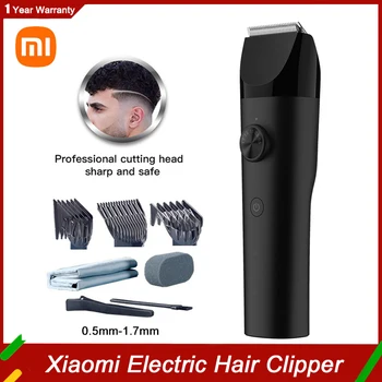 2022 XIAOMI MIJIA Машинки за подстригване безжична машинка за подстригване на коса фризьорски салон машина с острие от титанова сплав, Тример за мъже, самобръсначка