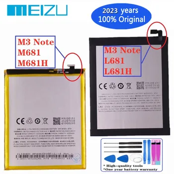 2023 година 100% Оригинална Батерия BT61 За Meizu L Версия M3 Note L681H/M Версия M3 Note M681H 4000 ма BT61 Батерии за телефони