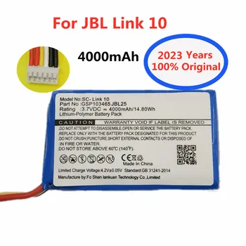 2023 Година 100% чисто Нов Оригинален Безжичен Високоговорител, Bluetooth Батерия За JBL Link 10 Link10 4000 ма В Опаковка Говорител Bateria 