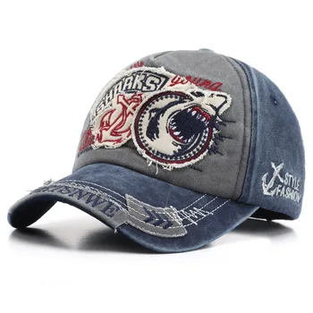 2023 Новата модерна шапка Дамски мъжки Унисекс Реколта шапка в стил пънк с бродерия утиным езикът Y2K, тенденция бейзболна шапка с логото на 