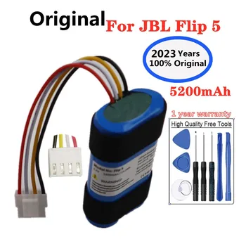 2023 Нови Оригинални Сменяеми батерии за динамиката на JBL Flip 5 Flip5 5200 mah SUN-INTE-152 Безжични Bluetooth Батерия Batteria