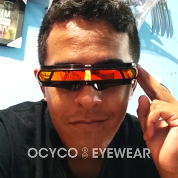 2023 Поляризирани Слънчеви Очила TR90 X-men е С Аромат, Мъжки И Дамски Маркови Специални Материали С Памет, Лазерен Циклоп, Пътен Щит, Пънк-Слънчеви Очила