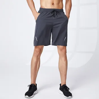 2023 Шорти за бягане за мъже бързо съхнещи С джоб Ежедневни панталони за фитнес Баскетболни стегнати за бягане Лятото Дишащи за бодибилдинг