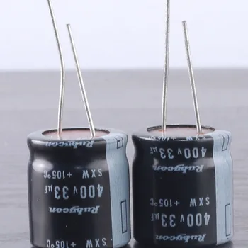 20pcs Електролитни кондензатори RUBYCON SXW 33 uf 400 В 33mfd с дълготрайни 18*20 mm 105 ℃