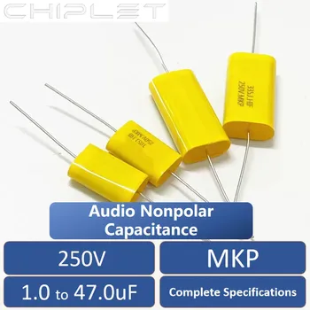 250 Axial аудио Престъпления капацитет MKP 5% (Дж) 1 icf 1,8 icf 2,2 icf 3,3 icf 4 icf 4,7 icf 5,6 icf 22 icf 33 icf 47 icf