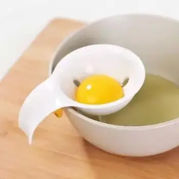 3 бр. купа за разделяне на яйца с катарама от зареждащи хранителни пластмаса, Преносим ръчен разделител яйчен жълтък, средство за приготвяне на храна, всекидневна с кухненски притурка