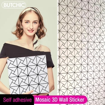 30x30 см самозалепващи мозайка, PVC 3D стикер на стената ТЕЛЕВИЗИЯ стена 3D стенни панела с плочки кухня, баня водонепроницаемое огледало мраморна 3d стена