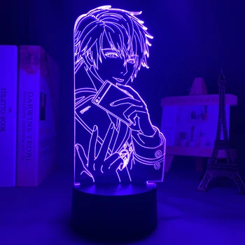 3d Настолна нощна лампа аниме 