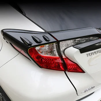 4 бр. Задна светлина, капак, заден стоп, тампон върху рамка, защитен стикер, автомобилен аксесоар за полагане на Toyota CHR C-HR 2017-2020