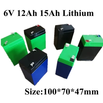 4v 12AH 3,7 v 15ah литиева батерия li-ion power 10A ПХБ 4,2 v за настолна лампа Led на Електронен Led детска играчка кола + зареждане 1A