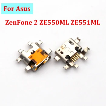 5 бр./лот Конектор Micro USB Нова подмяна на Asus ZenFone 2 ZE550ML ZE551ML Usb зарядно устройство, конектор за докинг станция
