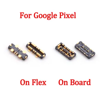 50 бр. Скоба Конектор батерия спк стартира строителни Flex За Google Pixel 4 XL 3 4XL 4A 5 5XL 5A 6 7 Pro 6A 7Pro 6Pro Пин Притежателя на Щепсела На платка