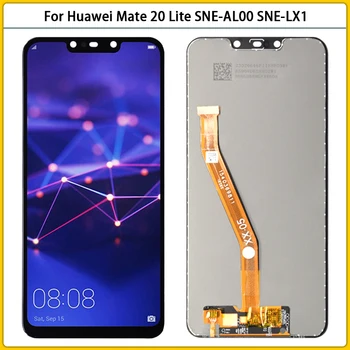 6,3 инча За Huawei Капитан 20 Lite SNE-AL00 SNE-LX1 LCD дисплей С touch screen Digitizer Mate20 Lite Подмяна на LCD екрана при събирането На