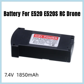 7,4 През 1850 mah LiPo Батерия За RC E520 E520S JD-22S Радиоуправляеми Квадрокоптер Преносими Здрави Резервни Части Литиева Батерия