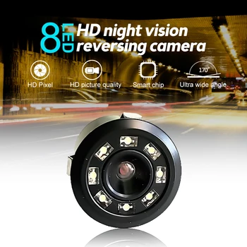 8 Led автомобилни Камери за задно виждане За Паркиране на 170 ° Night Камера Cam Комплект Непромокаеми на Автомобилни Аксесоари, за Паркинг Камери