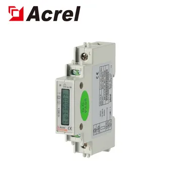 Acrel ADL10-E Фабрично Електромер на Din-шина с однофазным Брояч на енергия в кВтч RS485 Modbus-RTU 10 (60)A