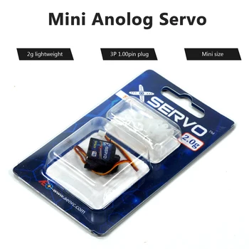 AEO RC Micro 1.7 g Anolog Серво 4 бр. за радиоуправляемого самолет, хеликоптер, радиоуправляемого робот