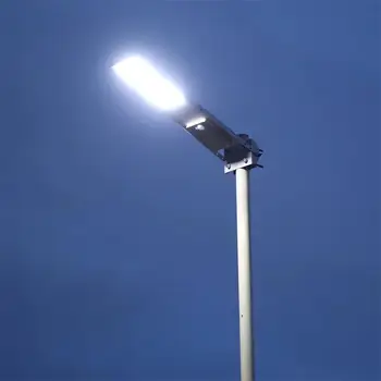 Alpha 2020X Открит Водоустойчив Сензор за Движение На Слънчеви Батерии LED Лампа За Пътека на Wall street За Градината 3 Режима на Работа