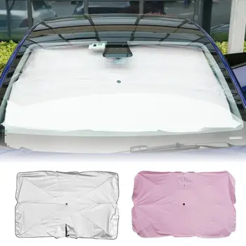 Auto сенника на предното стъкло, полагане на топлоизолация за кола Tesla Model 3 Y, Козирка на покрива, слънцезащитни продукти, защита от чадър, Аксесоари Coche