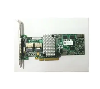 Avago LSI MegaRAID SAS 9260-8i 8 пристанища 512 MB кеш-памет 6 GB RAID5 PCI-E 2.0 X8 Карта контролер 2xSFF8087 кабел SATA * 4