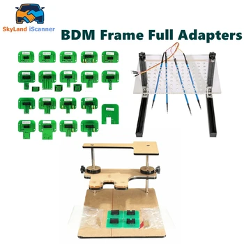 BDM Frame Pro Висококачествени 22шт BDM адаптери Dimsport BDM Зондовые адаптери Пълен Комплект led адаптери BDM Frame ECU RAMP