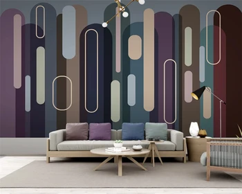 beibehang Индивидуални модерни минималистичные абстрактни геометрични линии, на фона на телевизор, тапети, начало декор, папие-маше