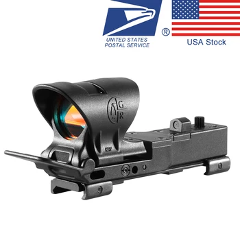 C-MORE Red Dot Тактически RMR Регулируема 4MOA IPSC Очите Рефлексология Оптичен Мерник Еърсофт Air Gun 20mm Регулируема Ловен MRS 1X