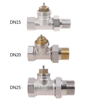 DN15 DN20 DN25 Воден клапан С електрически люк, Регулатор на температурата ОВК-Клапан TRVThermal който има Клапан за Радиатора -Клапан