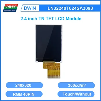 DWIN 2,4-Инчов 240x320 Интерфейс RGB ILI9341 IC Водача 300nit TN TFT LCD Дисплей С Емкостно-Резистивен Сензорен Дисплей LN32240T024SA309