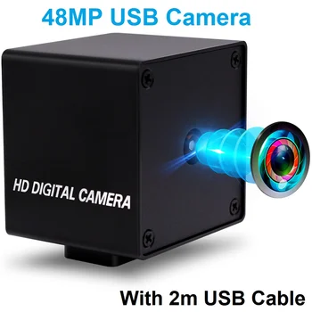 ELP 48MP USB Камера 200 милисекунди с автофокус 8000x6000 HD уеб-камера с безплатен драйвер за КОМПЮТЪР-камера industria machine vision