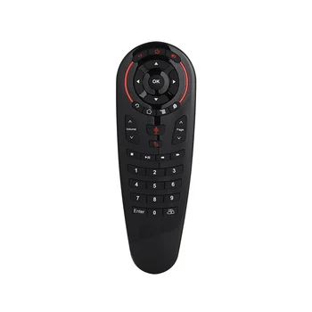 G30S Air Mouse Безжично дистанционно управление на 2,4 G безжичен контролер, вграден жироскоп, USB-приемник за TV-проектор