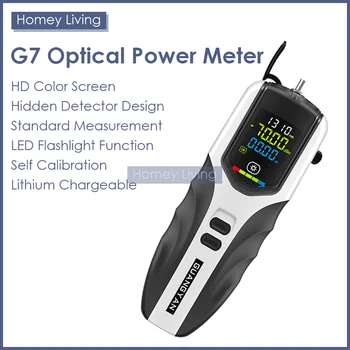 G7 оптичен електромера от -70 до + 3/-70 до + 10/-50 до 26 стока Преносим Тестер за оптични кабели SF/FC/ST Допълнителен конектор OPM