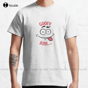Goofy Aaahh.. Класическа риза, бели тениски за момчета, модни забавни тениски за творчески отдих, прости ежедневни тениски с винтажным принтом