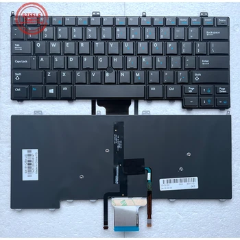 GZEELE Нова клавиатура с подсветка Dell PK130VN1B00 PK130VN2B00 NSK-LD0BC US